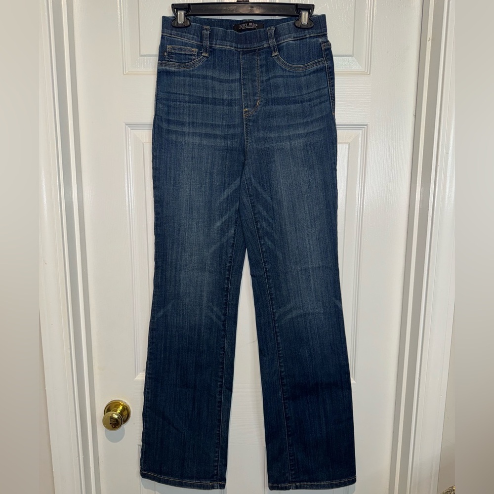 Judy Blue Dark Wash Slim Bootcut Jeans. Size 3/26